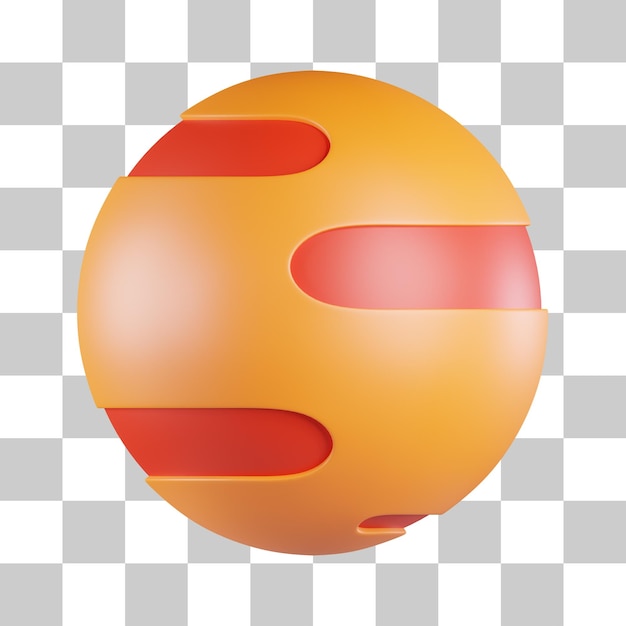 Uranus 3D Icon