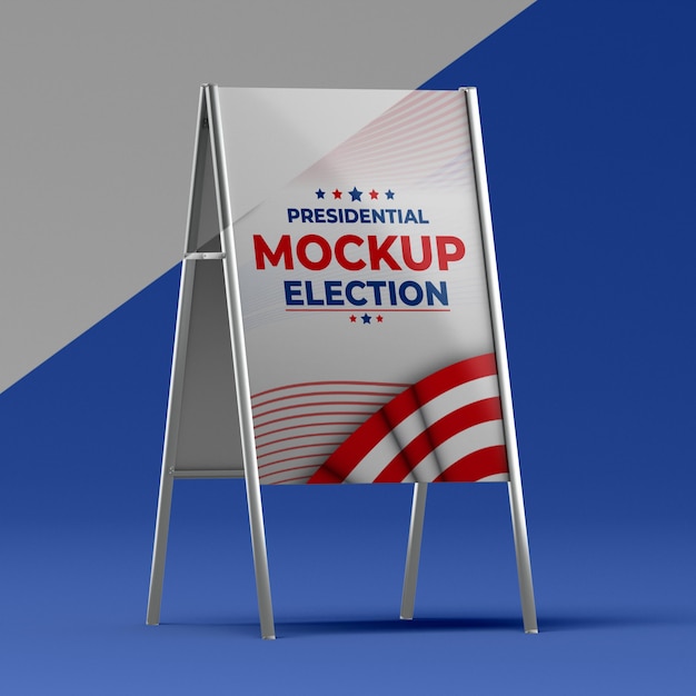 Us elections concept mock-up