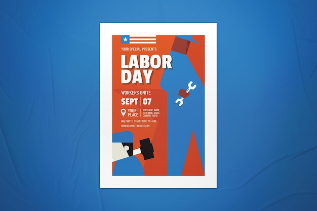 US Labor Day Flyer