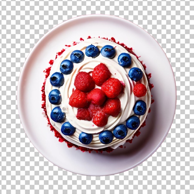 PSD usa independence day decorated cake