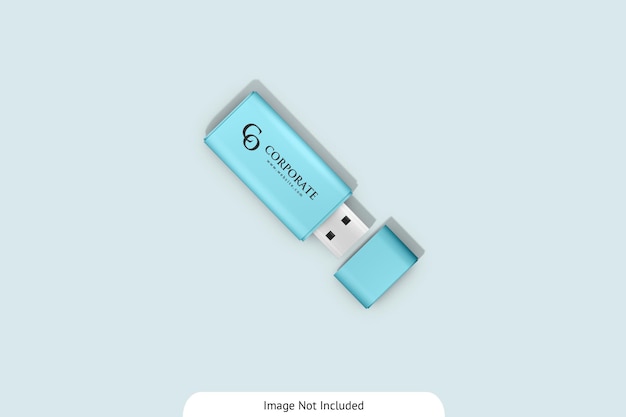 USB Flash Drive Mockup