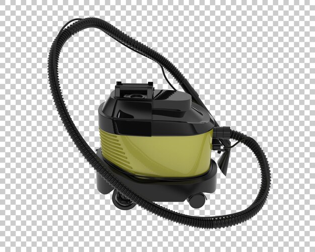 Vacuum cleaner isolated on transparent background 3d rendering illustration