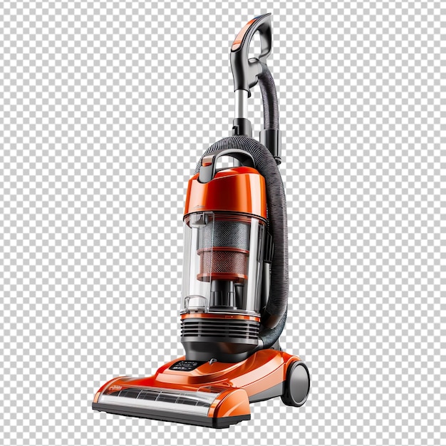 PSD vacuum cleaner isolated on transparent background