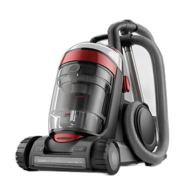 Vacuum cleaner PSD on a white background