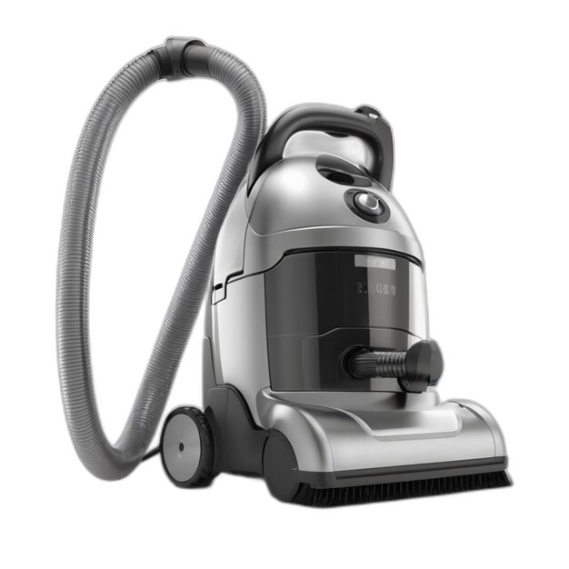 Vacuum cleaner PSD on a white background