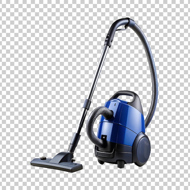 vacuum cleaner with a transparent background