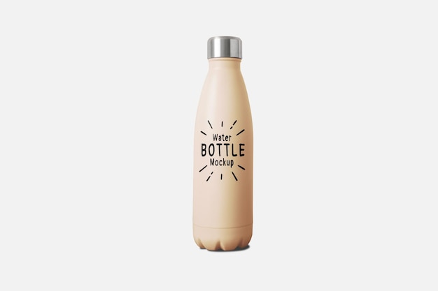 Vacuum Flask Water Bottle Mockup