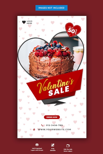 Valentine's sale instagram story