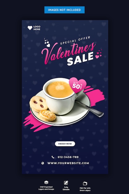 Valentine's sale instagram story