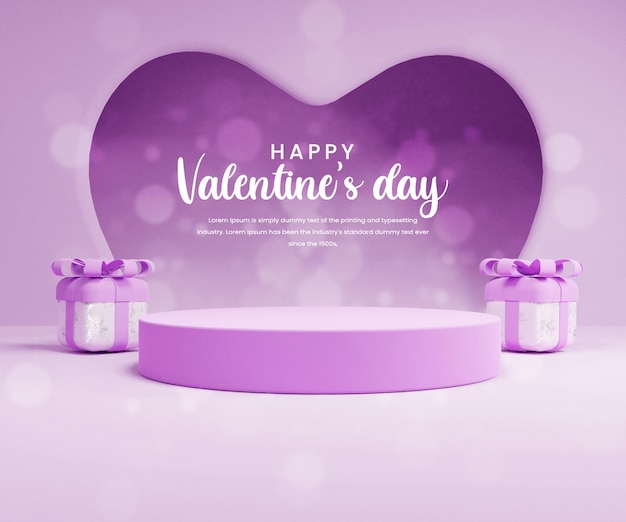 valentines day celebration banner background template Design or valentines day background design