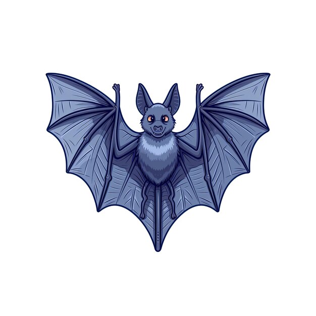 PSD vampire bat cartoon icon isolated transparent background images