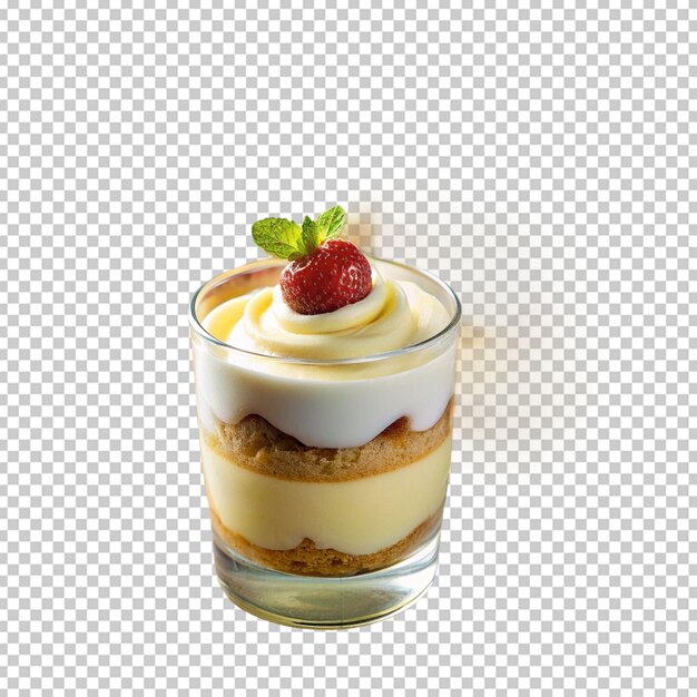 PSD vanilla cream mousse cheesecake parfaits extreme