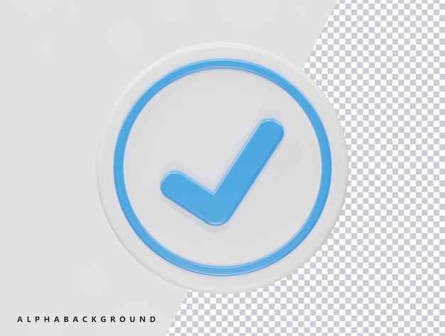 Varified icon transparent