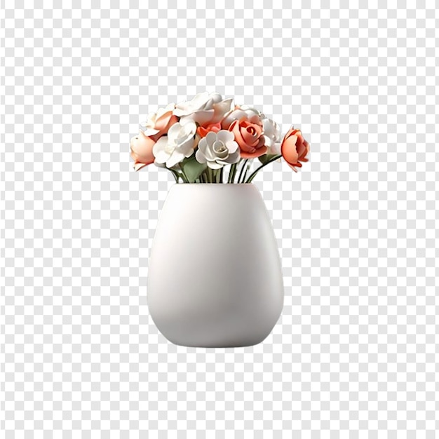 a vase of flowers with white vase with pink and white flowers