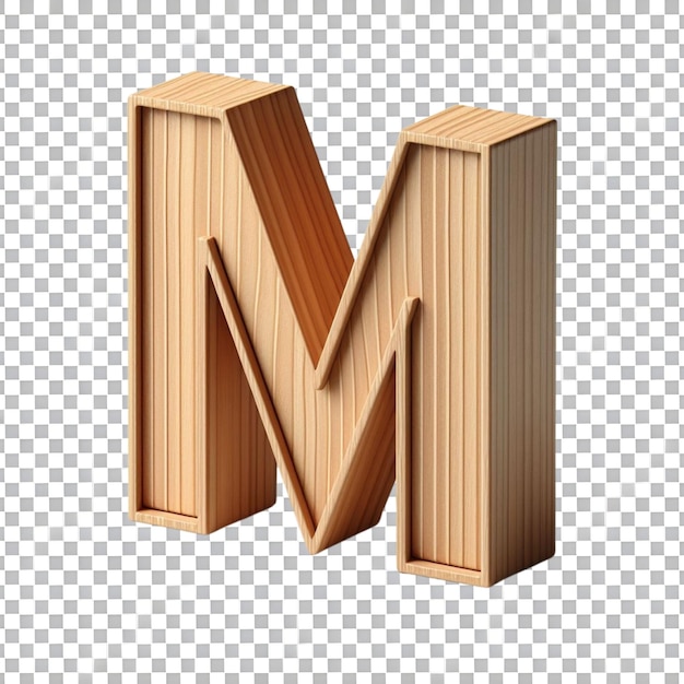 vector 3 d letter m