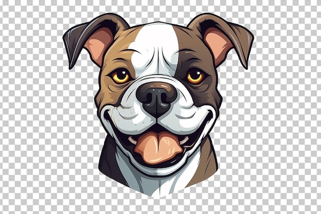 vector of a dog39s head