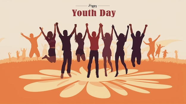 Vector illustration for International Youth Day