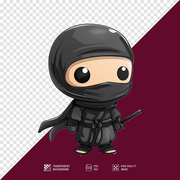 PSD vector ninja images without hd quality background