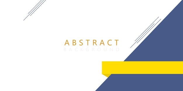 PSD vector stylized abstract white background with yellow color