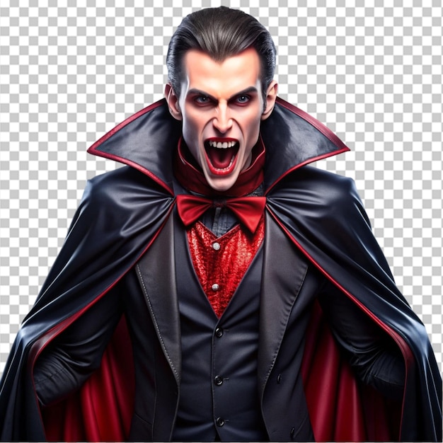 PSD vector vampire halloween illustration cartoon