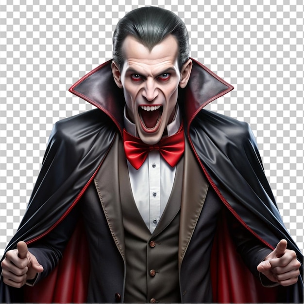 PSD vector vampire halloween illustration cartoon