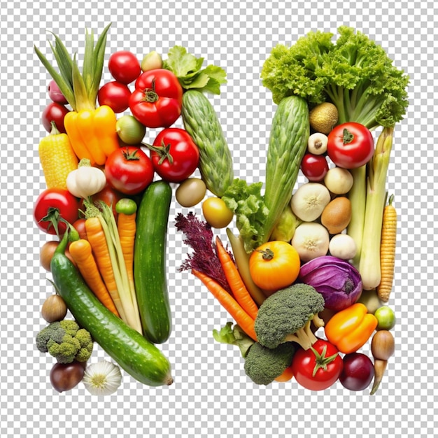 vegetables transparent background