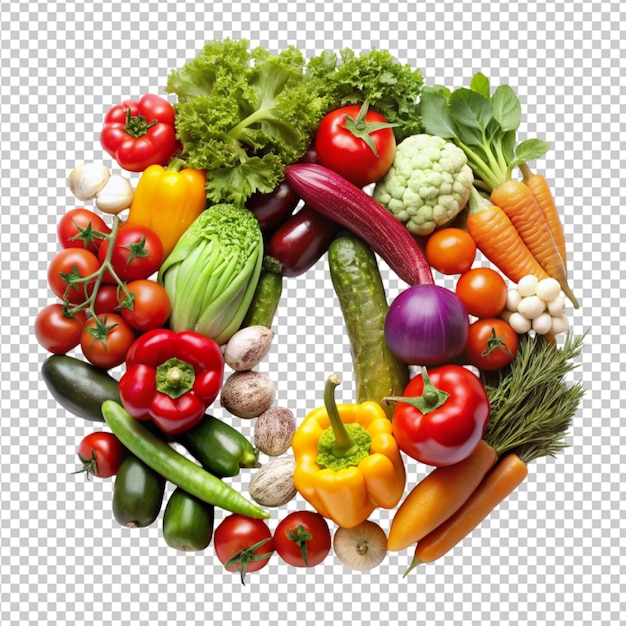 vegetables transparent background