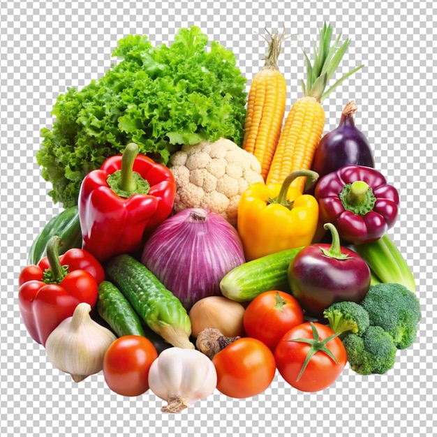 vegetables transparent background