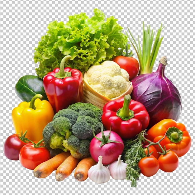 vegetables transparent background