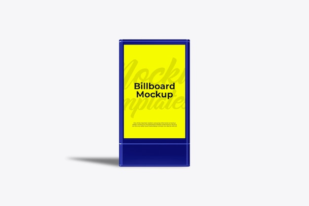 Vertical Billboard Mockup