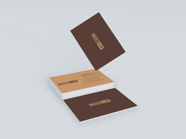 Very elegant business card mockup design