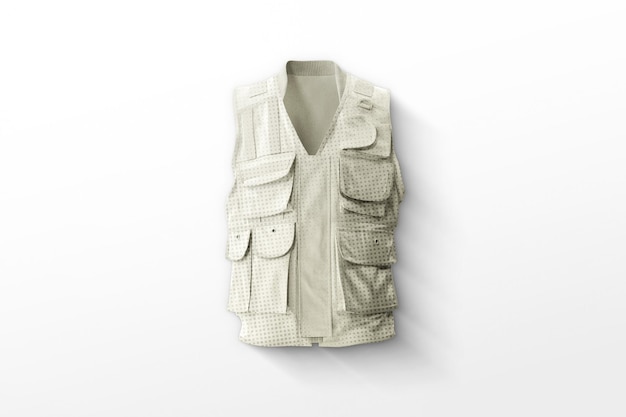 PSD vest mockup psd template editable background