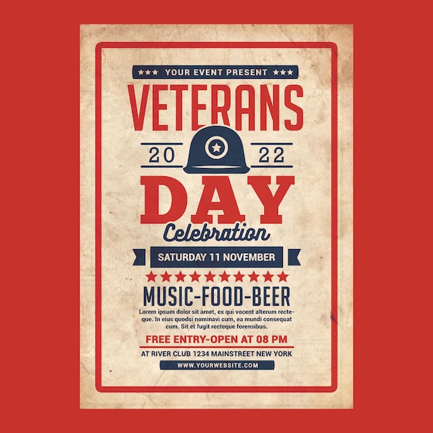 Veterans Day Flyer 3