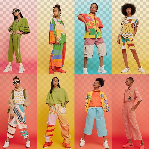 Vibrant Instagram Carousel Template for Fashion Collection Showcase