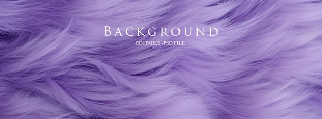 PSD vibrant purple fluffy knit woolen fur texture sweater close up shot background