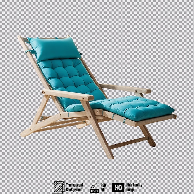 A vibrant Tosca Beach Chair on transparent background