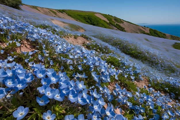 Vibrant Waves of Color Exploring Japans Enchanting Hitachi Seaside Park Wildflower Fields