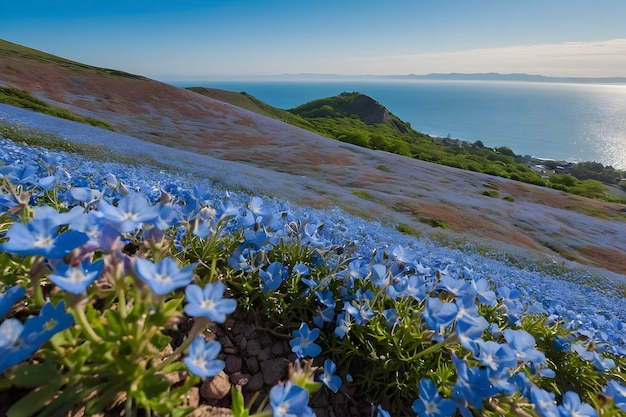 PSD vibrant waves of color exploring japans enchanting hitachi seaside park wildflower fields