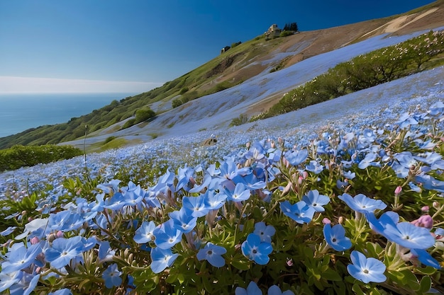 PSD vibrant waves of color exploring japans enchanting hitachi seaside park wildflower fields