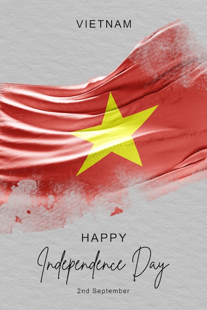 Vietnam Independence Day social media post banner poster template