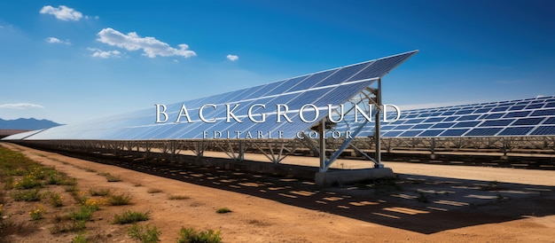 PSD view of natural gas processing plant with solar panels during bright sun