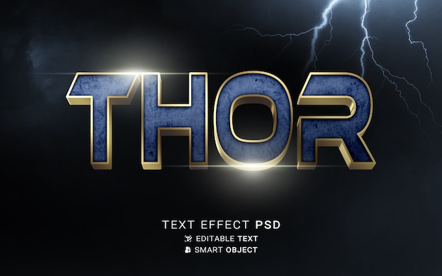 Vikings text effect template