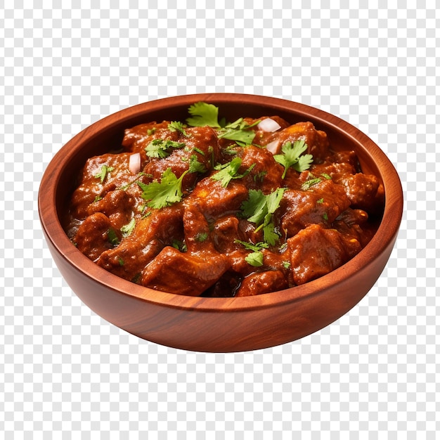 PSD vindaloo isolated on transparent background