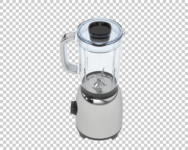 Vintage blender on transparent background 3d rendering illustration