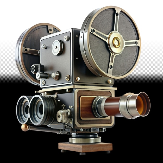 PSD vintage cinema camera