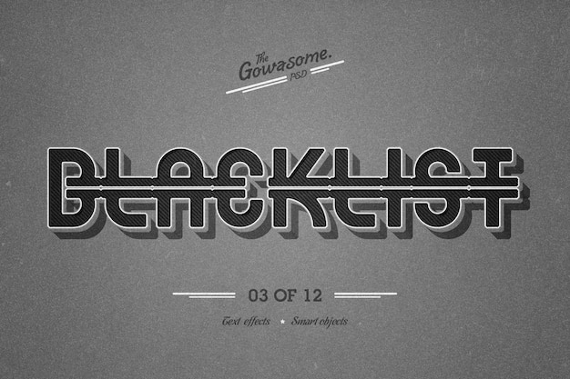 Vintage Editable Text Effect