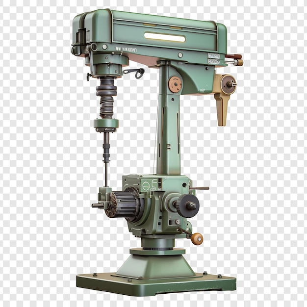 PSD vintage green drilling machine