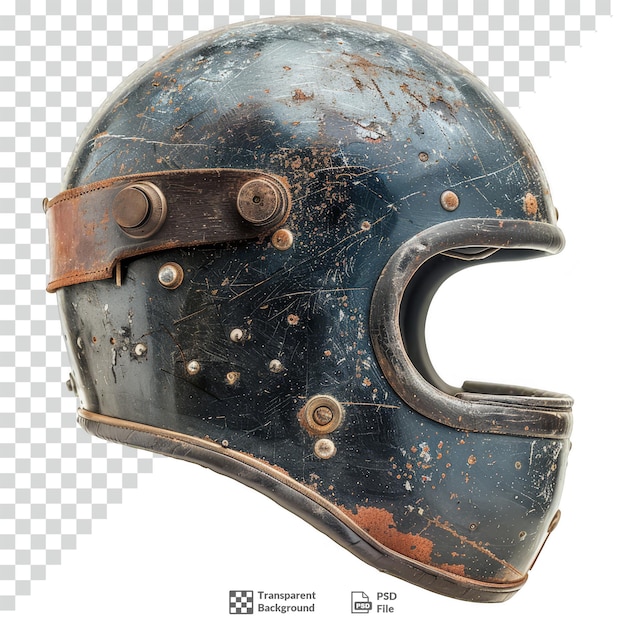 PSD vintage helmet transparent background