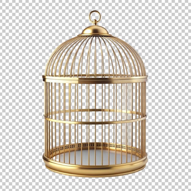 Vintage metal bird cage