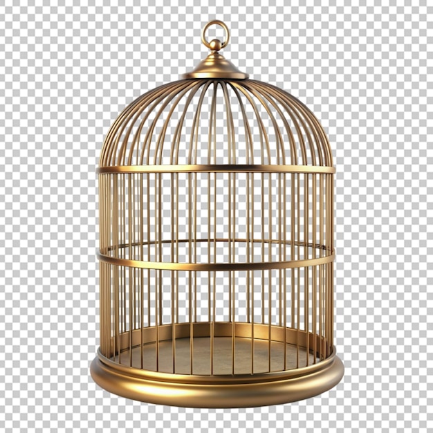 Vintage metal bird cage